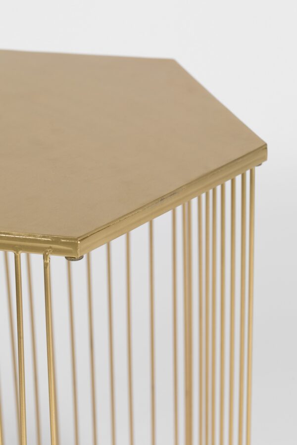 SIDE TABLE QUEENBEE GOLD - Image 4