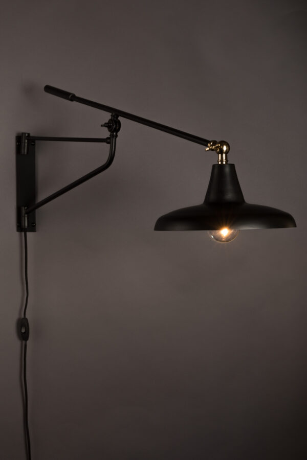 WALL LAMP HECTOR BLACK - Image 2