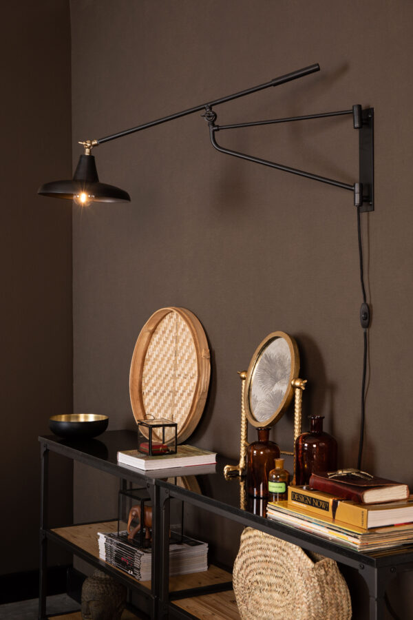 WALL LAMP HECTOR BLACK - Image 4