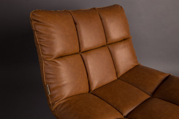 LOUNGE CHAIR BAR VINTAGE BROWN - Image 6