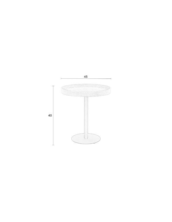 SIDE TABLE YURI OAK - Image 5