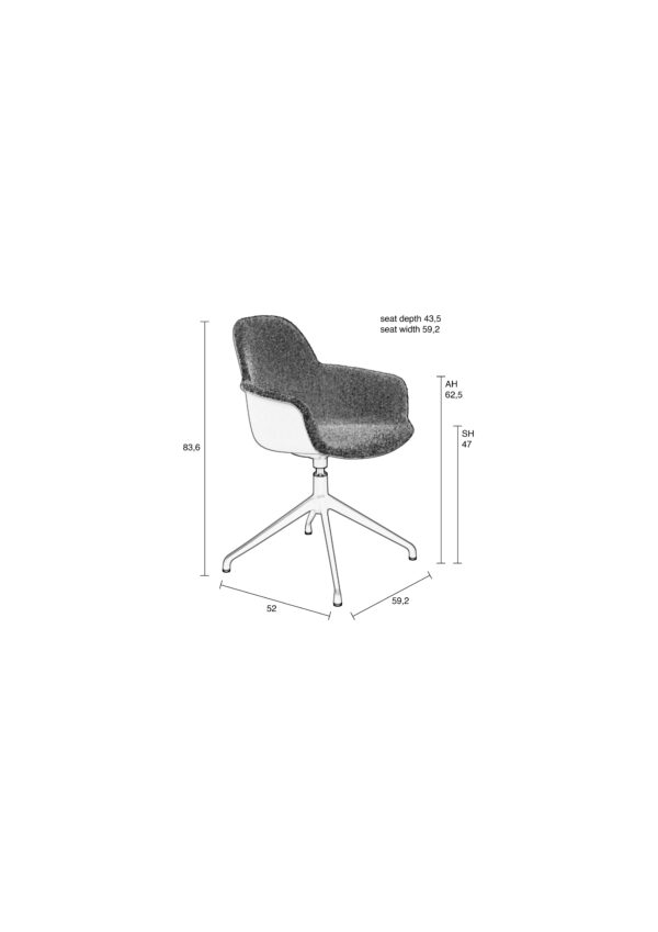 Armchair Albert Kuip Swivel - Image 14