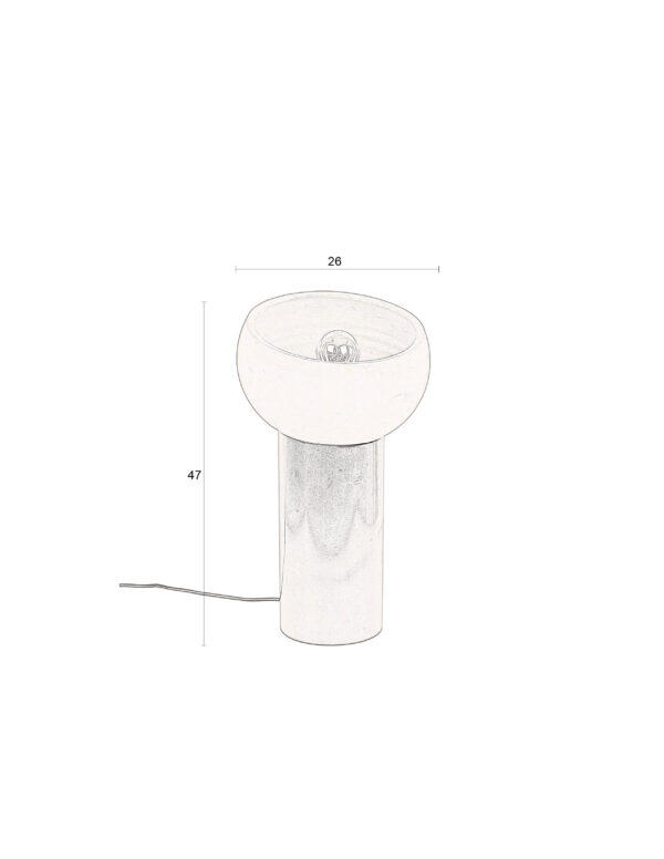 ZAHRA TABLE LAMPS S, M - Image 22