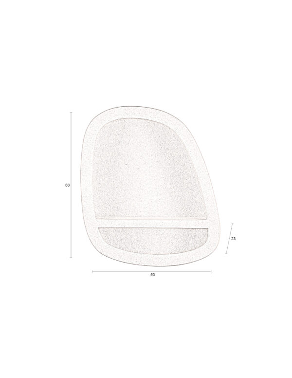 Wall Shelf Veda 1 Shelf M - Image 9