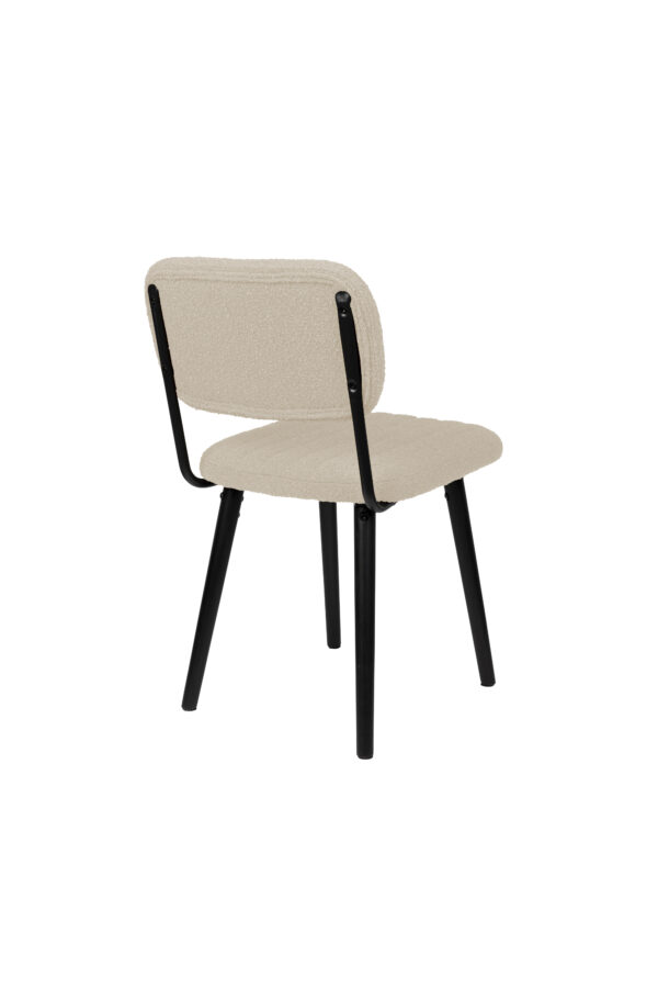 Chair Jake Off White Bouclé - Image 5