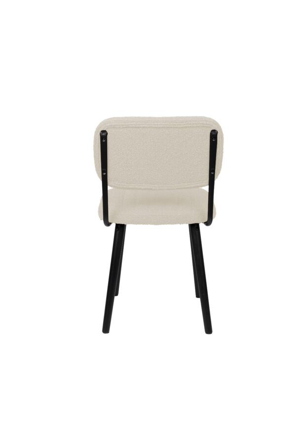 Chair Jake Off White Bouclé - Image 6