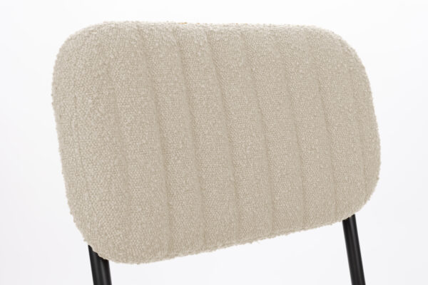 Chair Jake Off White Bouclé - Image 8