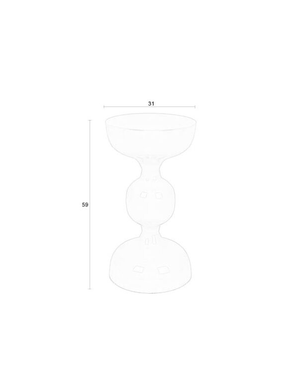 SIDE TABLE LARS IVORY - Image 7