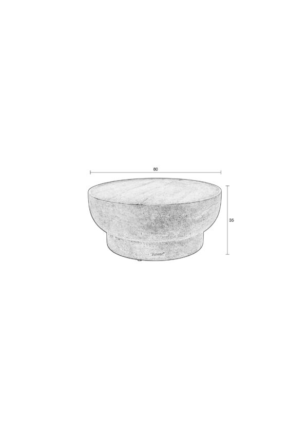 Coffee Table Noble Round - Image 9
