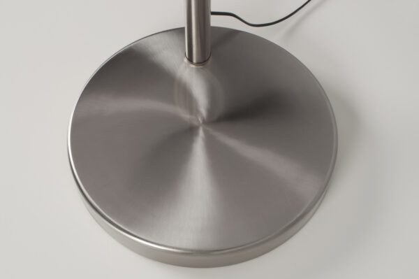 FLOOR LAMP METAL BOW SILVER - Image 6