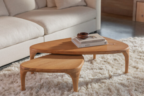 Coffee Table Isla Set of 2 Natural - Image 7