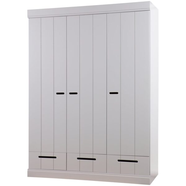 Connect 3-doors drawer- strip doors