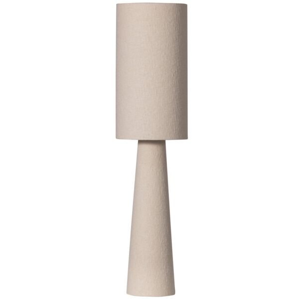 Loft table lamp metalbouclé natural 90xø22cm
