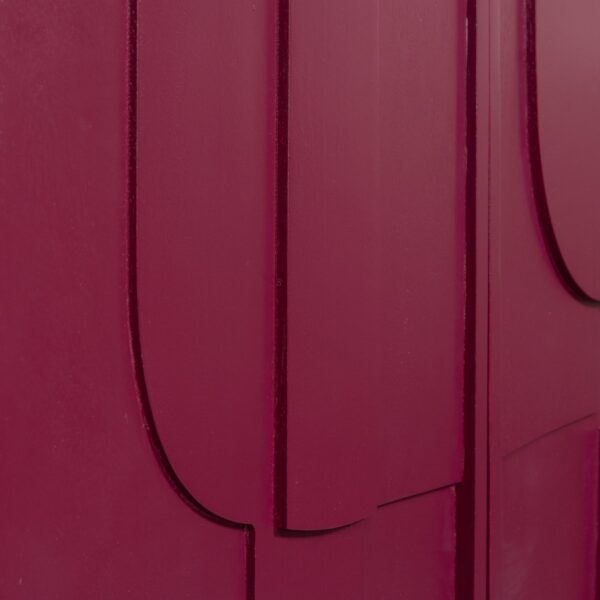 Notice cabinet wood burgundy - Image 3