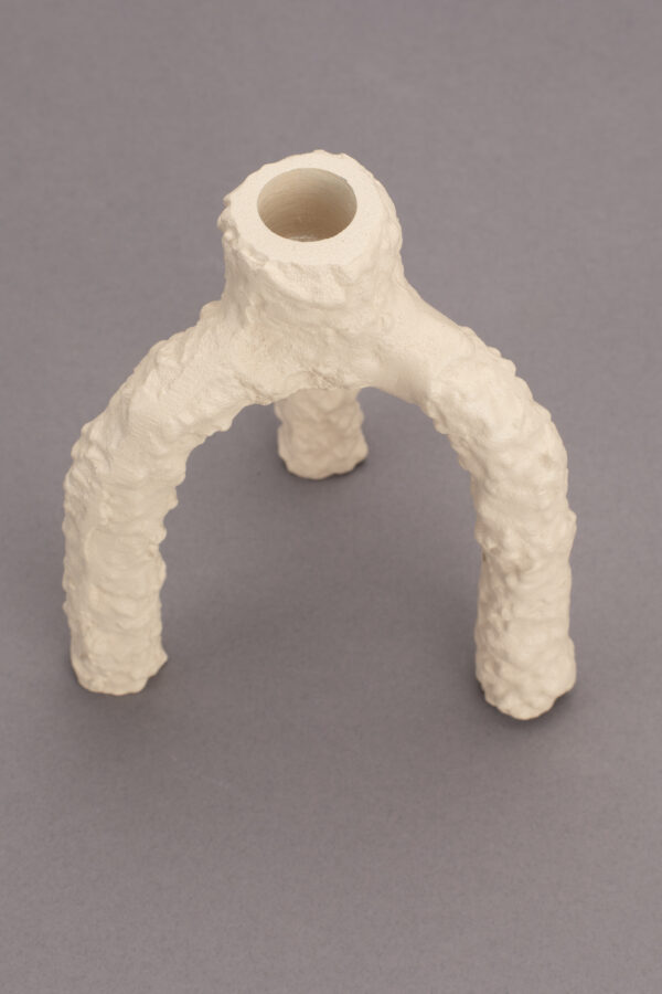 Candle Holder L Cruz Beige - Image 5
