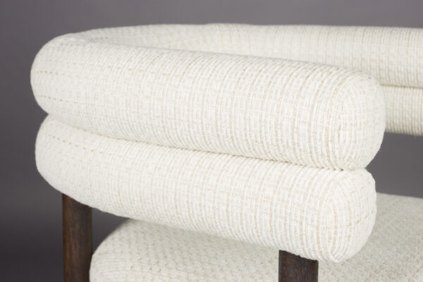 Dining Chair Sela off White - Image 4