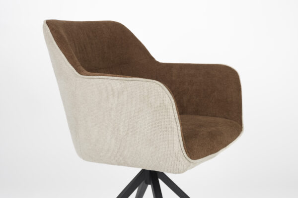 Armchair Daley Beige/Brown - Image 3