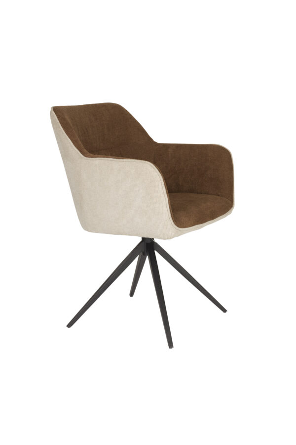 Armchair Daley Beige/Brown