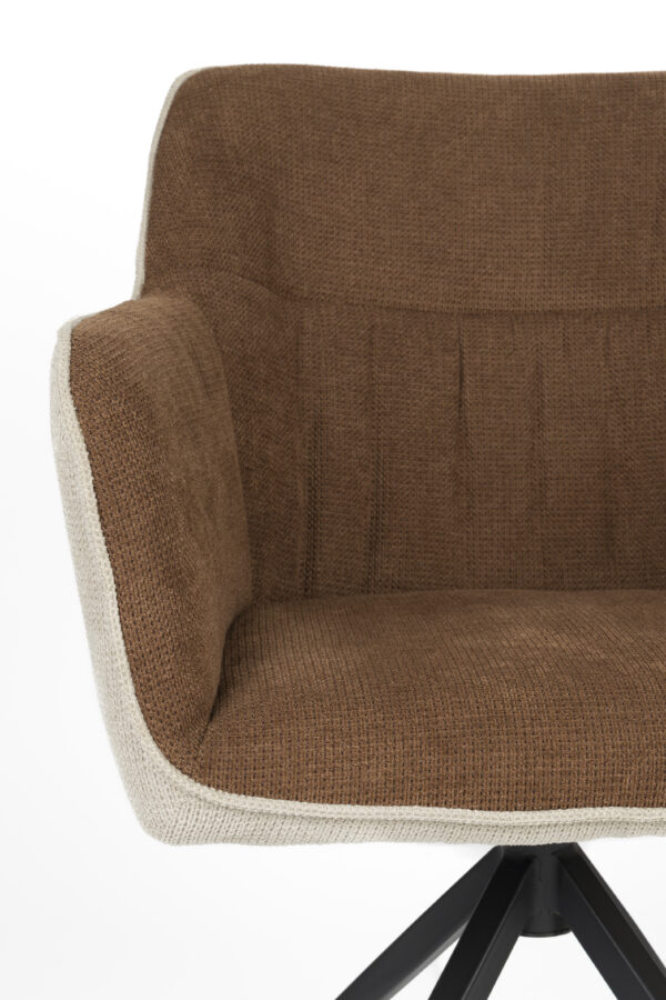 Armchair Daley Beige/Brown - Image 2
