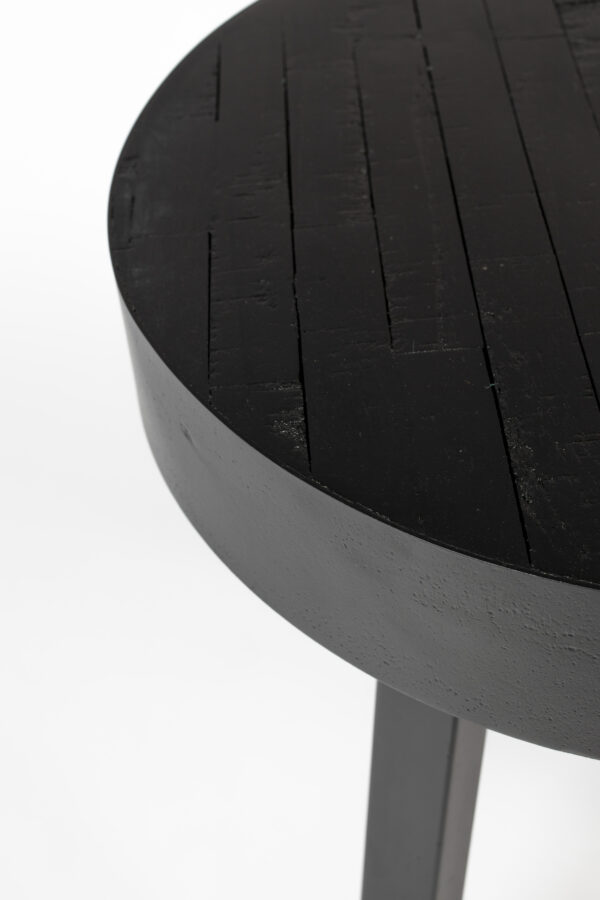 Side Table Suri Round Black - Image 3