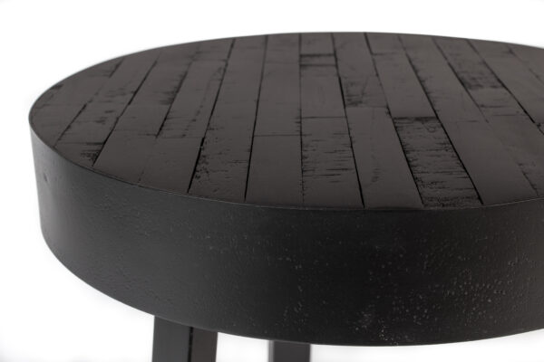 Side Table Suri Round Black - Image 5