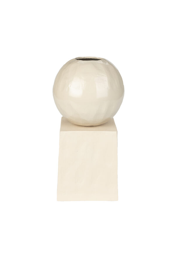Crocus Vase Beige - Image 3