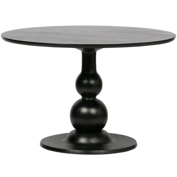 BLANCO DINING TABLE Ø120CM MANGO BLACK/MANGO WALNUT