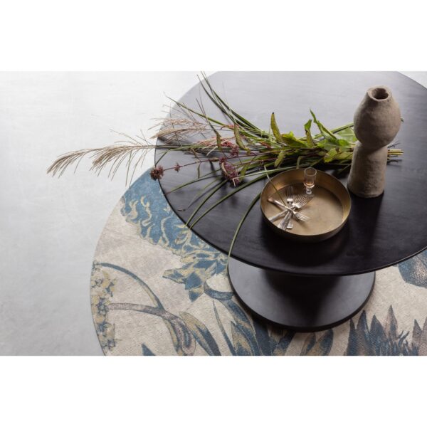 BLANCO DINING TABLE Ø120CM MANGO BLACK/MANGO WALNUT - Image 2