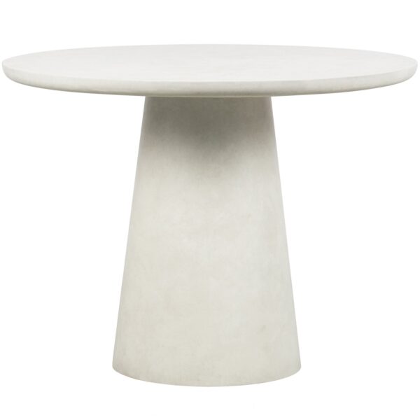 DAMON DINING TABLE WHITE 76xØ100