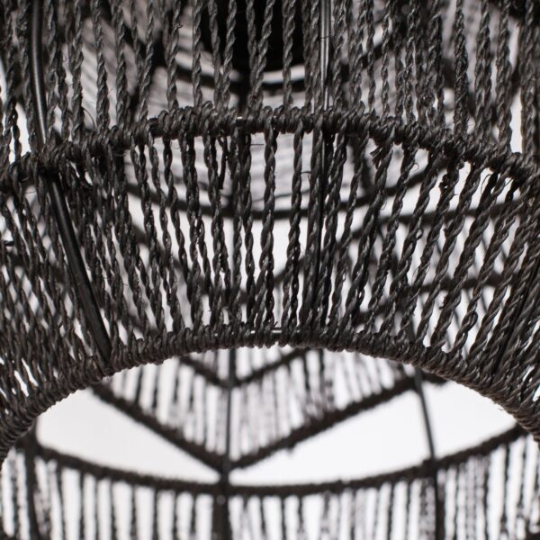 ADELAIDE HANGING LAMP BLACK Ø35CM - Image 2