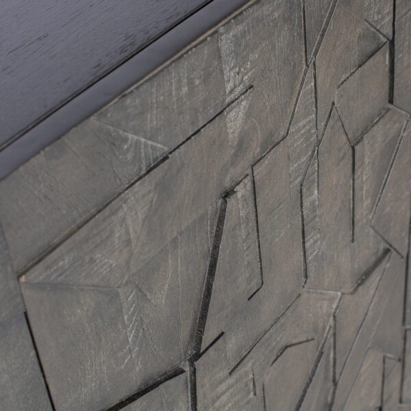 COUNTER SIDEBOARD WOOD BLACK - Image 8