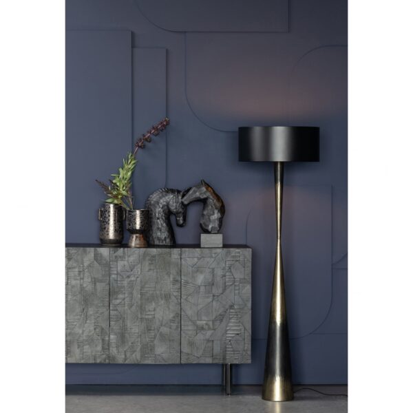 COUNTER SIDEBOARD WOOD BLACK - Image 5