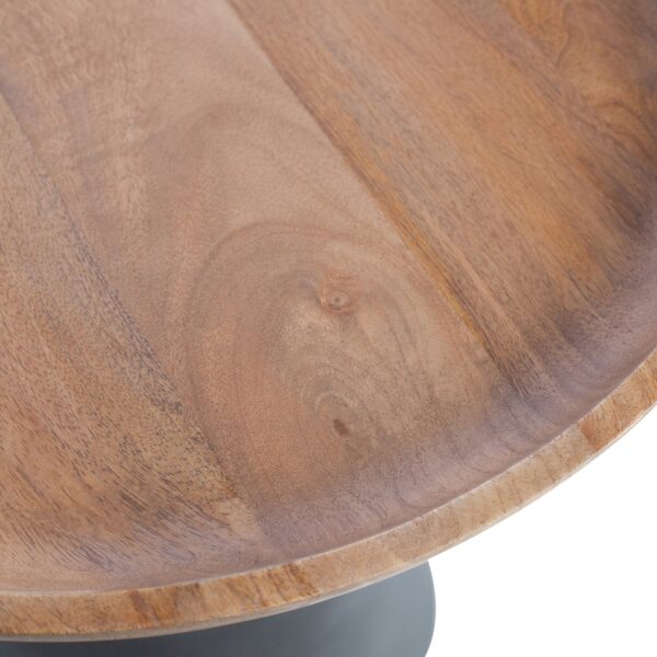 DANA SIDETABLE WOOD/METAL BLACK - Image 4