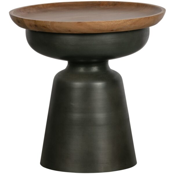 DANA SIDETABLE WOOD/METAL BLACK