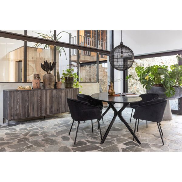 ENES HANGING LAMP METAL BLACK - Image 3