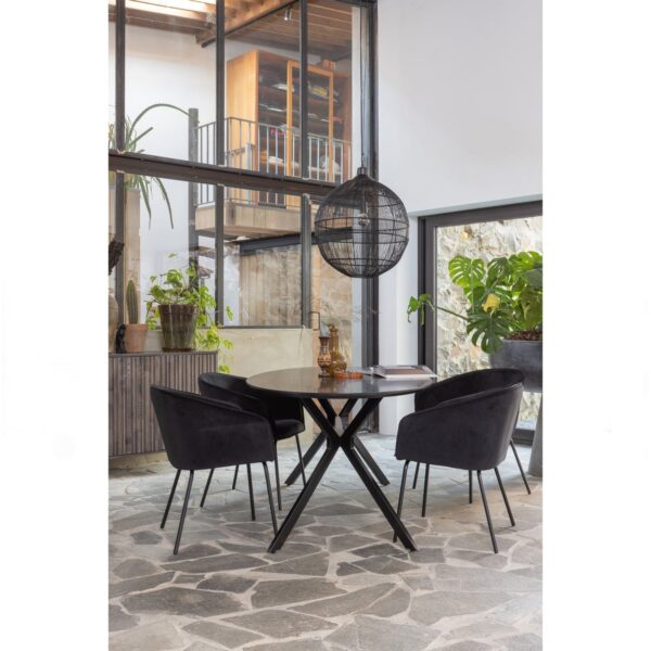 ENES HANGING LAMP METAL BLACK - Image 2
