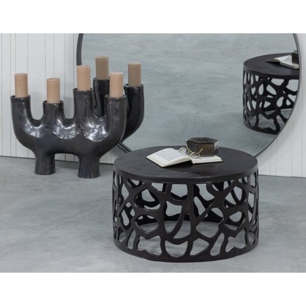 JASPER COFFEETABLE METAL BLACK - Image 3