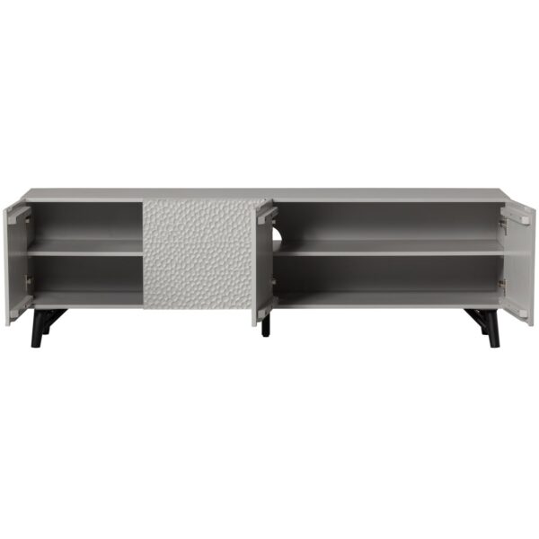 CARVED ORGANIC TV UNIT MIST - Image 5