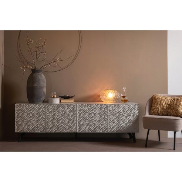CARVED ORGANIC TV UNIT MIST - Image 7