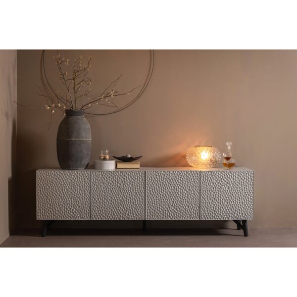 CARVED ORGANIC TV UNIT MIST - Image 8