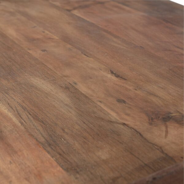 CUNO COFFEE TABLE LOW WOOD DARK BROWN - Image 3