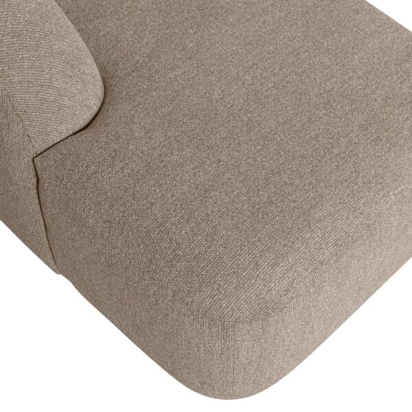 SLOPING U-SHAPE SOFA NATURAL MELANGE - Image 3