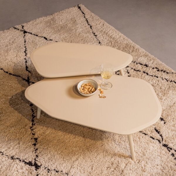 SET OF 2 - DAVINA SIDE TABLE DUST - Image 3