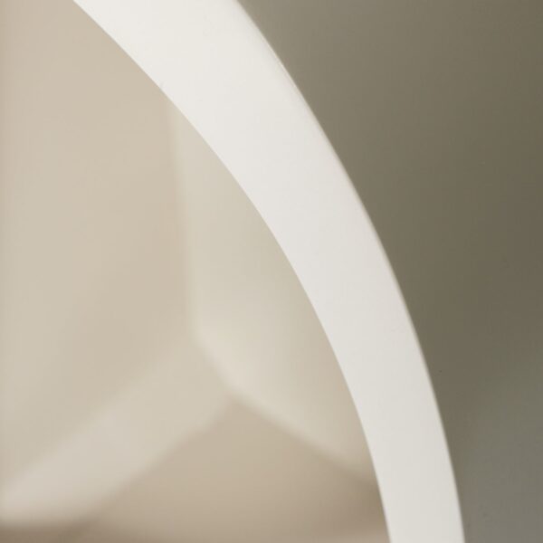 NOAM WALL DECO HALF ROUND WOOD DUST 15x35x24CM - Image 4