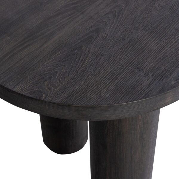 MAAN ORGANIC SIDETABLE/DESK MDF DARK BROWN - Image 9