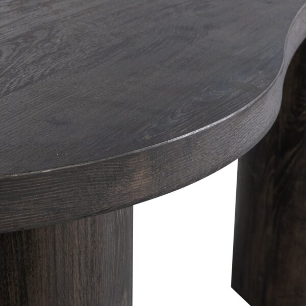 MAAN ORGANIC SIDETABLE/DESK MDF DARK BROWN - Image 8