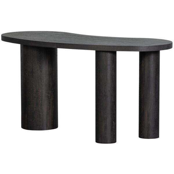 MAAN ORGANIC SIDETABLE/DESK MDF DARK BROWN