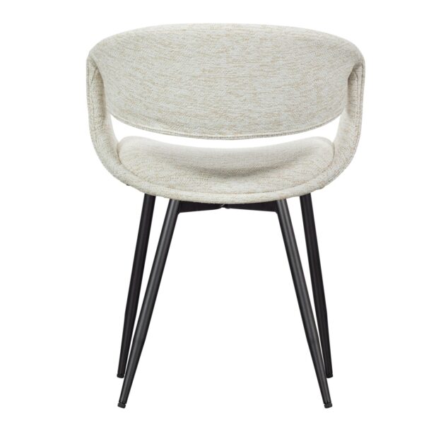 Yossi dining chair metal leg - Image 6