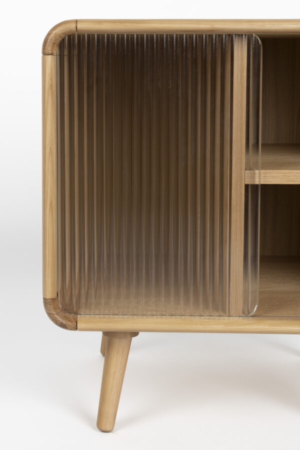 Rise Side Table Walnut/Natural - Image 3
