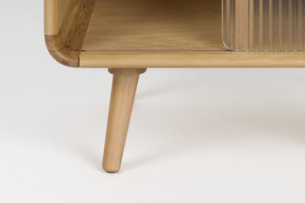 Rise Side Table Walnut/Natural - Image 5